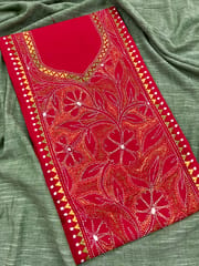 Kanthawork Kurti Material