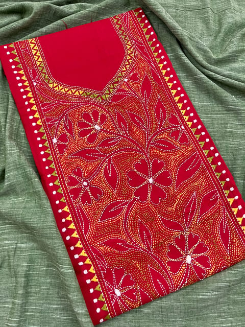 Kanthawork Kurti Material