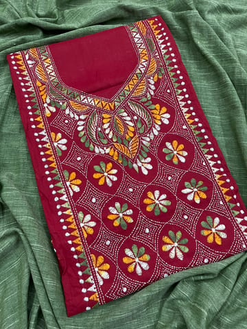 Kanthawork Kurti Material