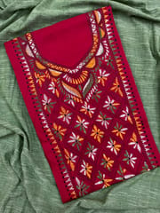 Kanthawork Kurti Material