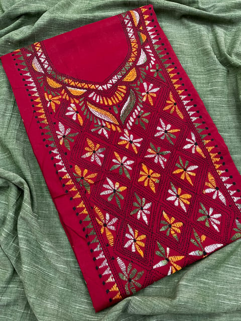 Kanthawork Kurti Material