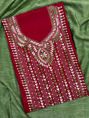 Kanthawork Kurti Material