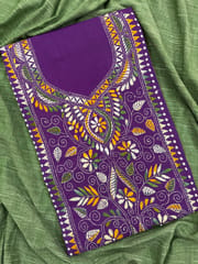 Kanthawork Kurti Material