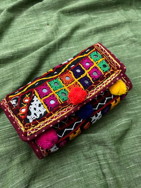 Banjara Kutchwork Purse cum Sling Bag