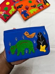 Jungle Theme Applique Work Purse