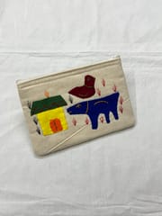 Jungle Theme Applique Work Purse