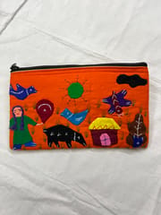 Jungle Theme Applique Work Purse