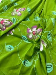 Hand Painted Dress Material