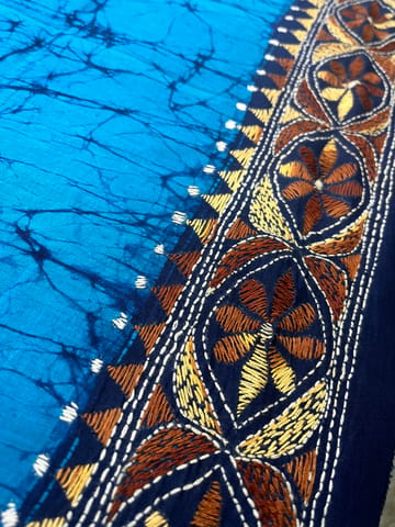 Batik Kanthawork Blouse Piece