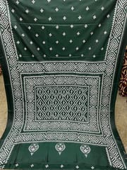 Geometric Kutchwork Saree