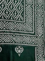 Geometric Kutchwork Saree