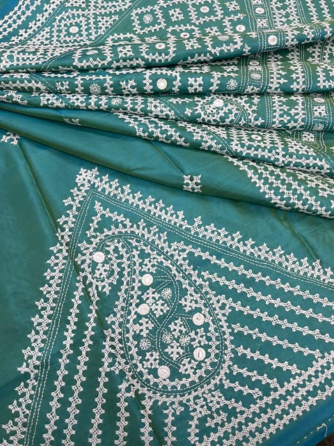 Aalaya Kutchwork Saree