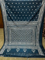 Aesthetic Kutchwork Saree