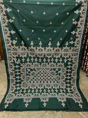 Mahal Kutchwork Saree