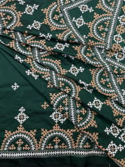 Mahal Kutchwork Saree