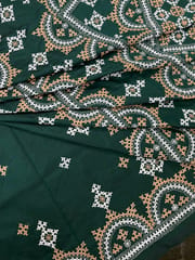 Mahal Kutchwork Saree