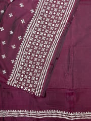 GRAND Kutchwork Saree