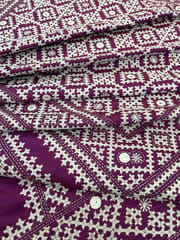 Ethnic Kutchwork Saree