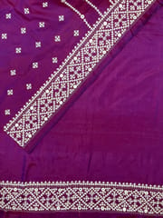 Ethnic Kutchwork Saree