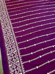 Ethnic Kutchwork Saree