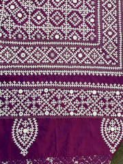 Ethnic Kutchwork Saree