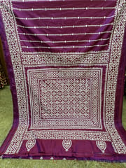 Ethnic Kutchwork Saree