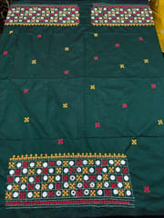 Art Silk Kutchwork Blouse Piece