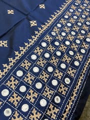 Art Silk Kutchwork Blouse Piece