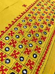 Art Silk Kutchwork Blouse Piece