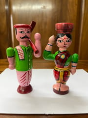 Farmer Couple Dolls