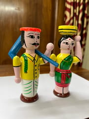 Farmer Couple Dolls