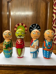 Kathakali Dolls Set