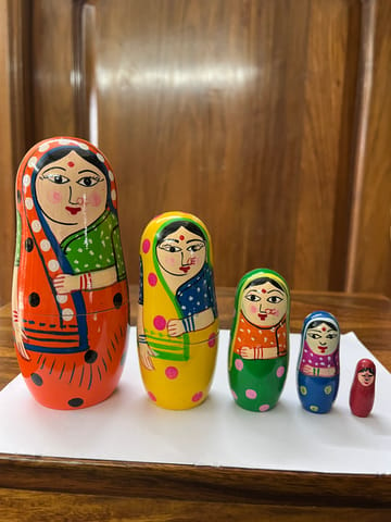 Indian Naari Nesting Doll