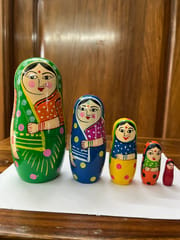 Indian Naari Nesting Doll