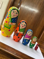 Indian Naari Couple Doll