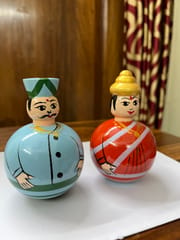 Raja Rani Balancing Dolls - SMALL