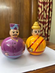 Raja Rani Balancing Dolls - SMALL