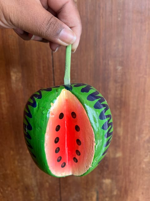 Wooden Watermelon