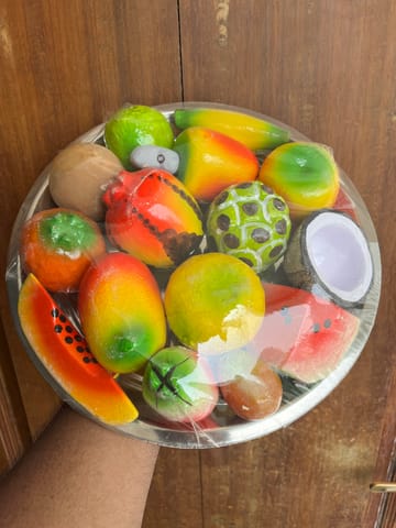 Wooden Fruits Plate