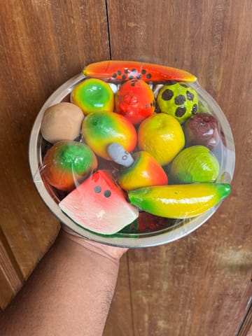 Wooden Fruits Plate