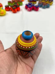 Premium Miniature Wooden Pot