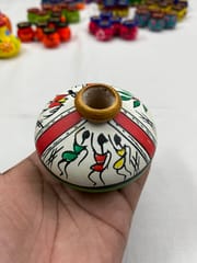 Premium Miniature Wooden Pot