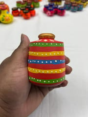 Premium Miniature Wooden Pot