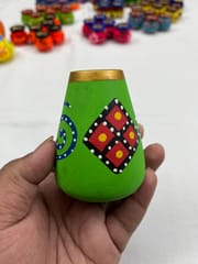 Premium Miniature Wooden Pot