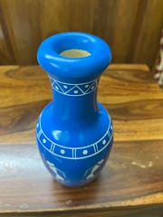 Warli Wooden Flower Vase