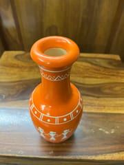 Warli Wooden Flower Vase