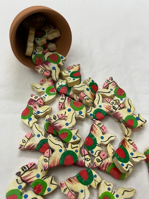 Horse Handpainted Buttons